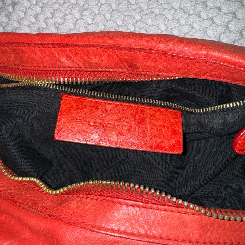 Balenciaga large leather tote bag - Picture 8 of 10